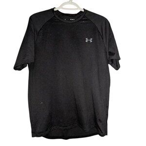 *3 FOR $9* Under Armour Solid The Tech Logo Sport Tee Top Shirt T-Shirt M